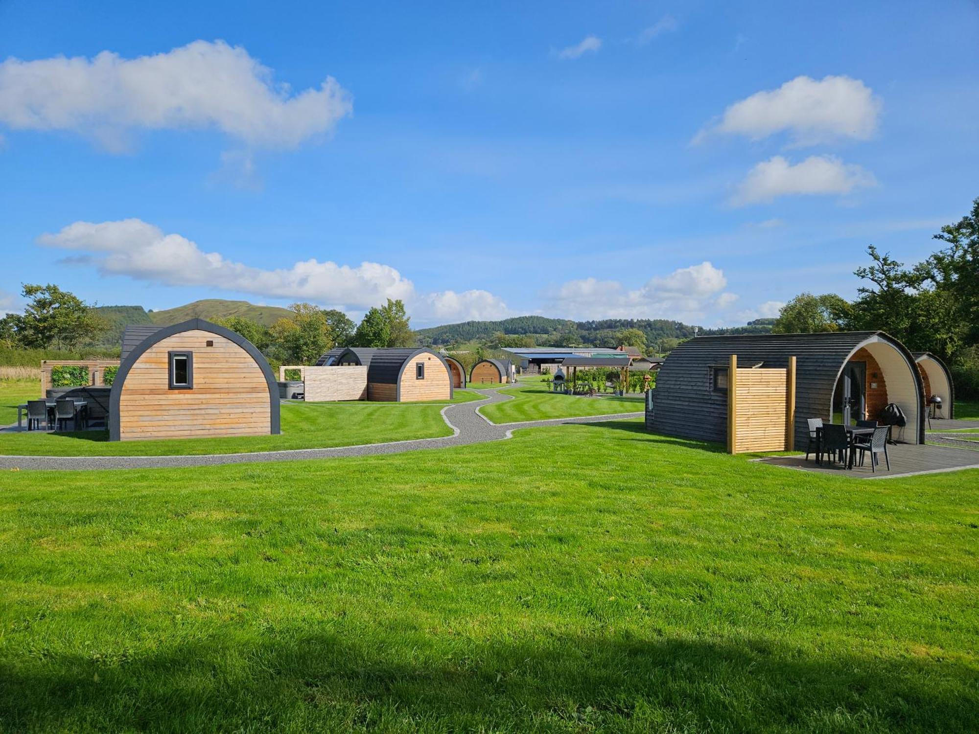 Eastridge Glamping Villa ชรูว์สเบอรี ภายนอก รูปภาพ